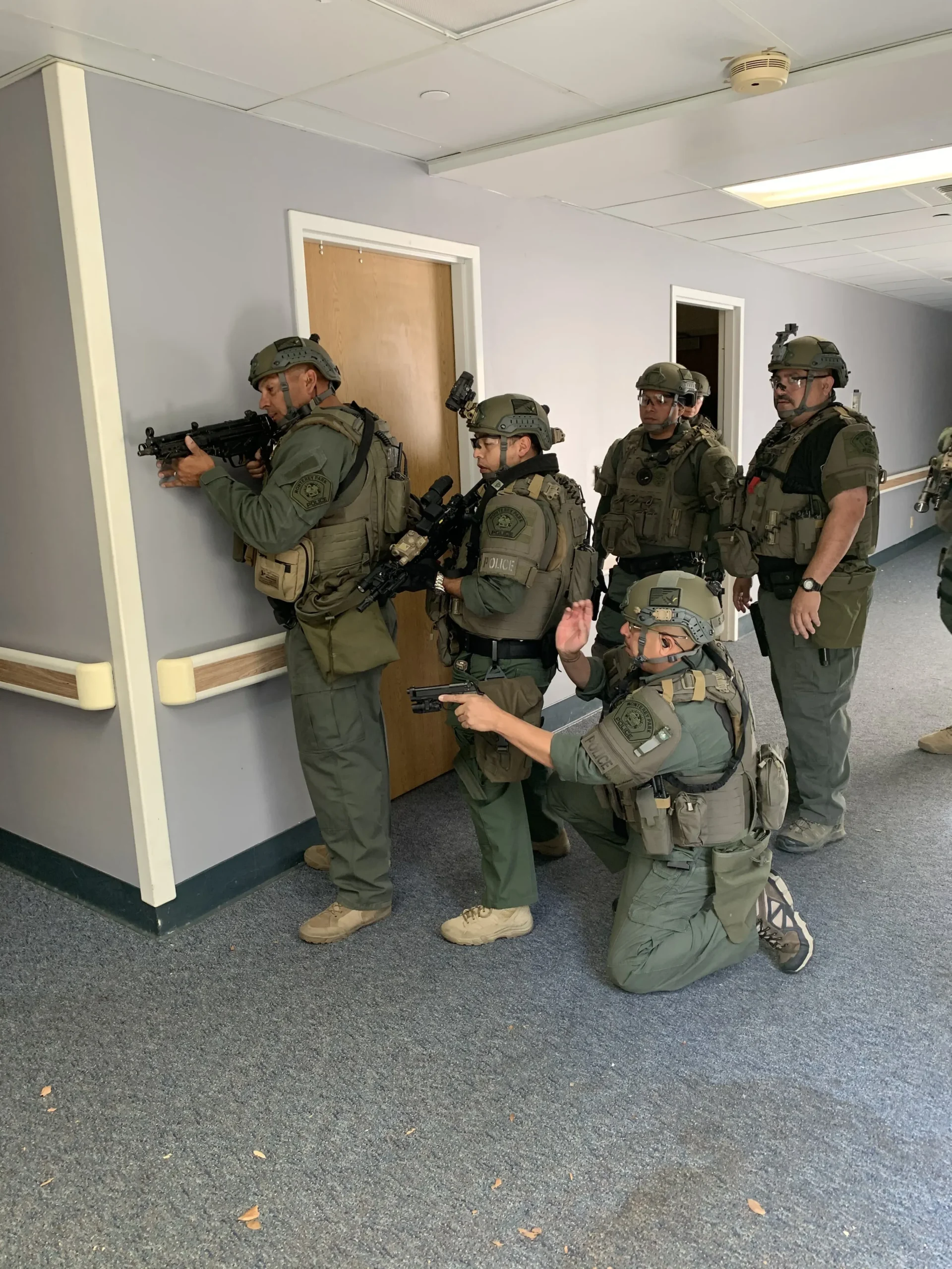 Licensed security personnel in Austin undergoing training to meet certification requirements