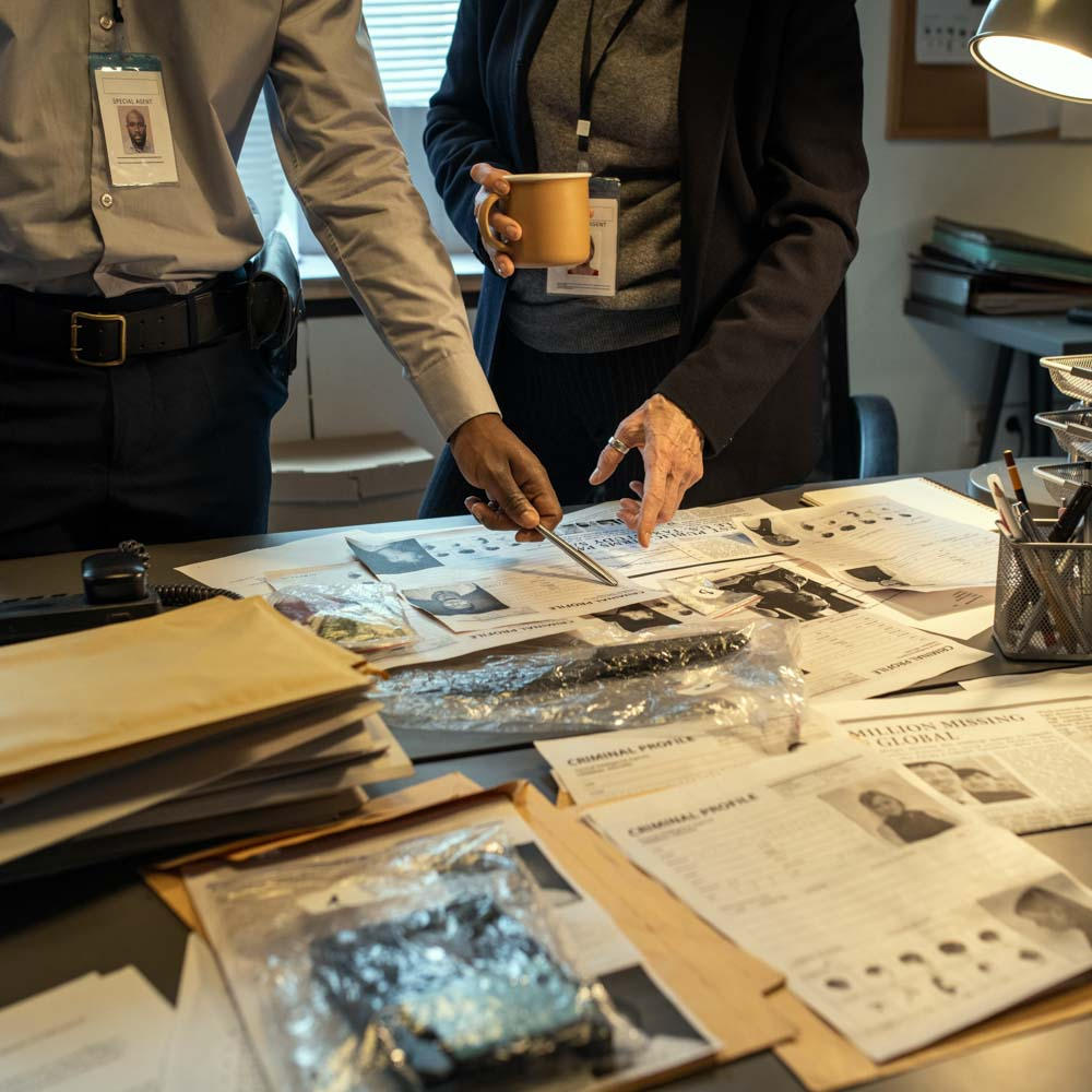 Licensed private investigator conducting direct verification with a former employer